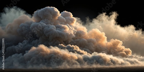 Voluminous Smoke Cloud Ethe...