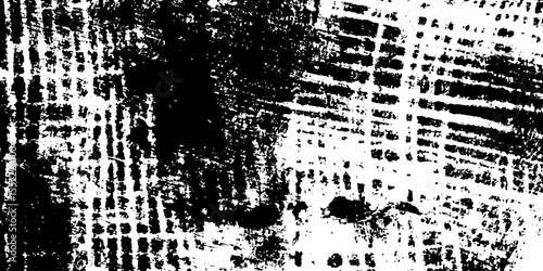 Seamless hand-drawn grid pattern with smudges and distressed overlay for artistic backgrounds