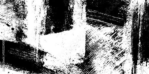 Bold high contrast grunge pattern for textured background design