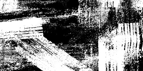 Grungy seamless layered zine texture with ripped clipping for creative design