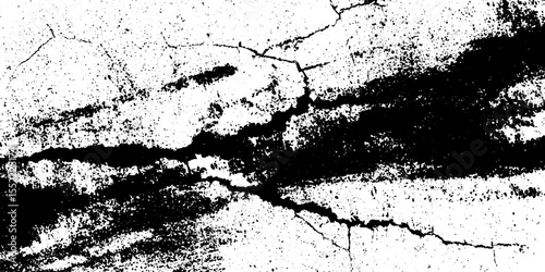 Seamless aged cracked leather texture with distressed surf effect for design overlays