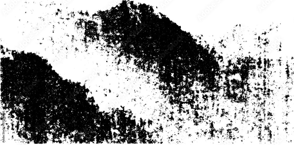 Fototapeta premium Seamless monochrome grunge texture with splattered paint for artistic design overlay
