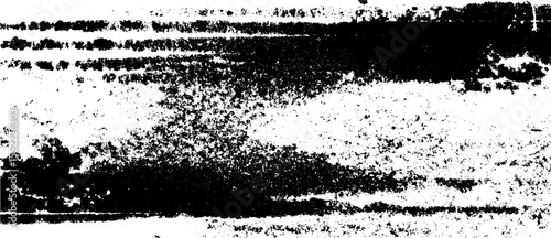 Seamless negative film border with chemical stains texture for creative design