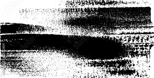 Distressed grungy seamless offset print texture for creative design