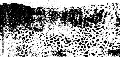 Seamless grunge texture of old wallpaper with peeling surface overlay design