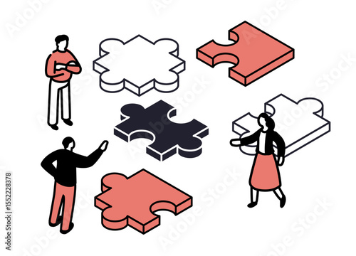Teamwork Puzzle – Connecting Ideas and People