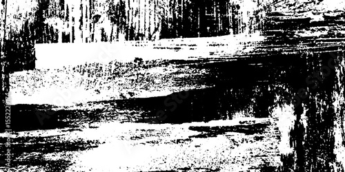 Seamless repetitive grungy texture with torn labels for design backgrounds