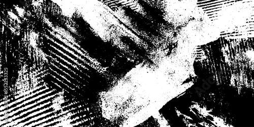 Seamless textural pattern with mixed paper wrinkle effect for distressed grunge design