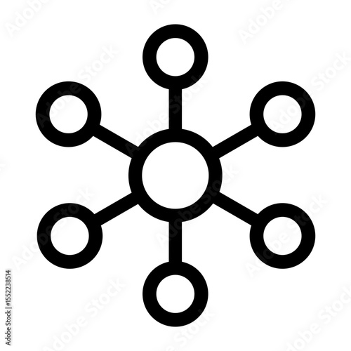Neural Network Node Icon