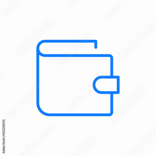 cash wallet icon sign vector