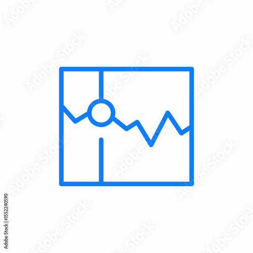 data track icon sign vector
