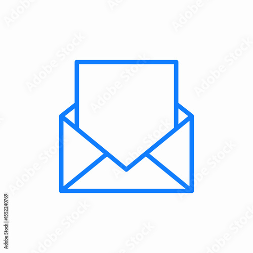 email message icon sign vector