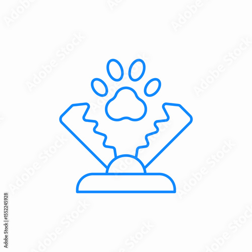 animal trap icon sign vector