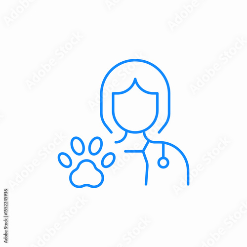 animal vet icon sign vector