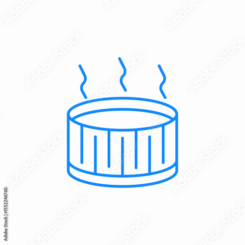 round pool icon sign vector