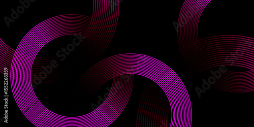 Abstract purple lines create a textured pattern on a light fabric backdrop
