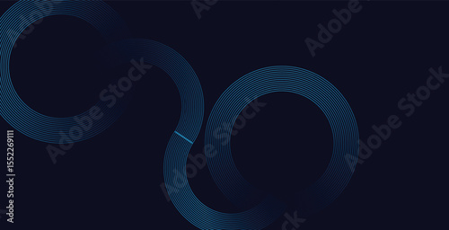 Blue abstract background with swirling light waves, a perfect vector design element