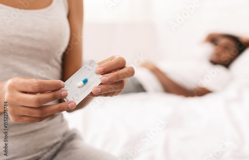 Bild auf Leinwand Oral emergency contraception