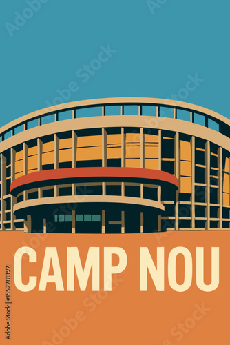 Camp Nou Views and Barcelona's Legacy.eps