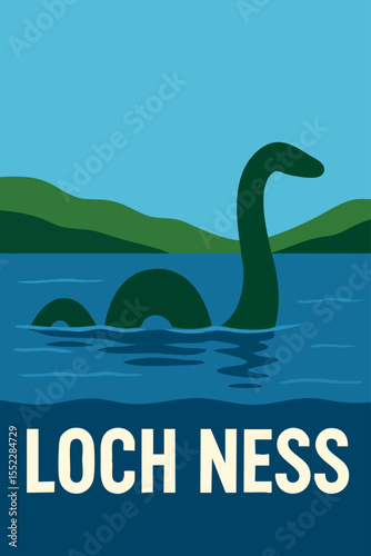Loch Ness Lake with Mystical Views