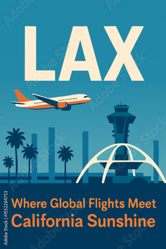 Los Angeles International Airport Sunset Views