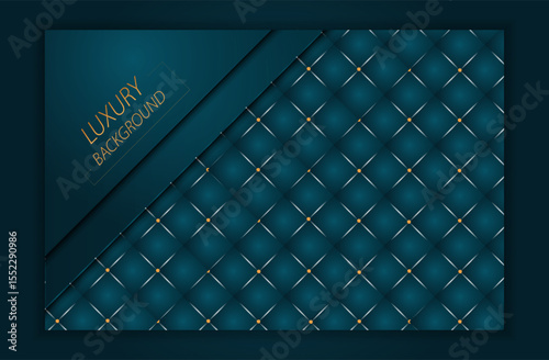 Luxury patten Background Design with Elegant Golden Ornament.