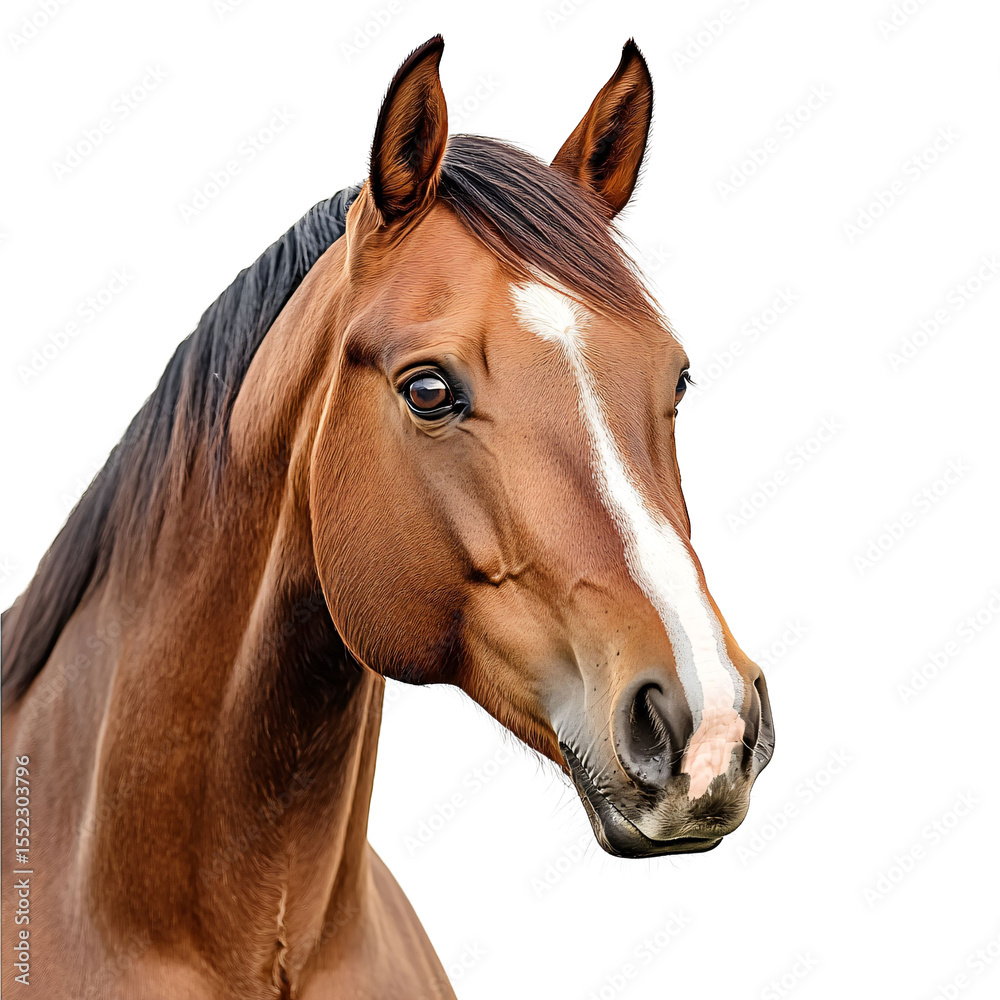 Fototapeta premium horse on a transparent background.PNG