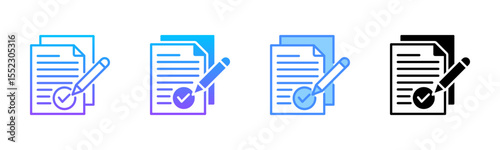 Result Multi Style Icon Set