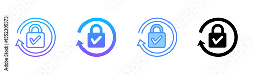 Privacy Multi Style Icon Set