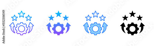 Improvement Multi Style Icon Set