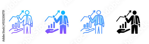 Personal Development Multi Style Icon Set