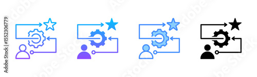 Metamorphosis Multi Style Icon Set