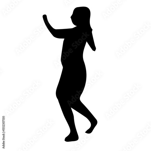 Human Silhouette Crowd - Black & White Multi-Pose Vector Set (Diverse Figures in Rows - Activities, Sports, Business) - Scalable Outline Illustration