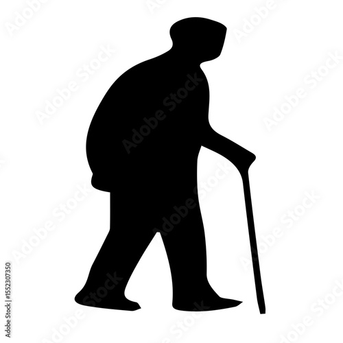 Human Silhouette Crowd - Black & White Multi-Pose Vector Set (Diverse Figures in Rows - Activities, Sports, Business) - Scalable Outline Illustration