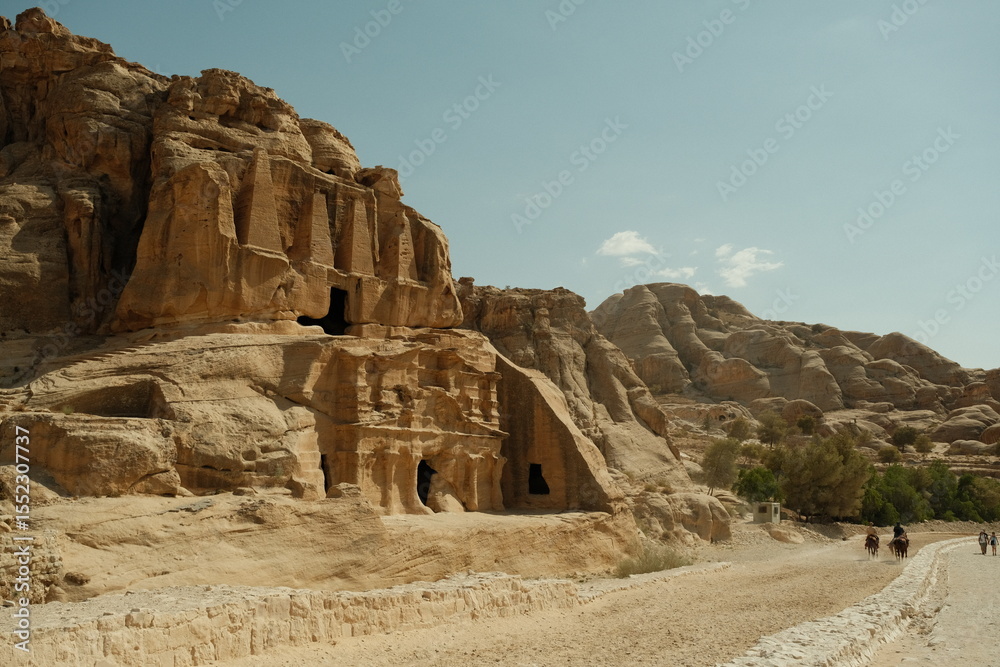 Fototapeta premium petra ancient city jordan