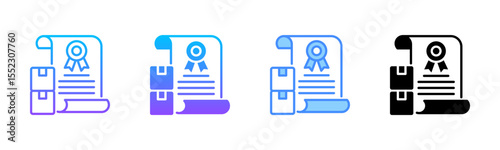 Patent Multi Style Icon Set