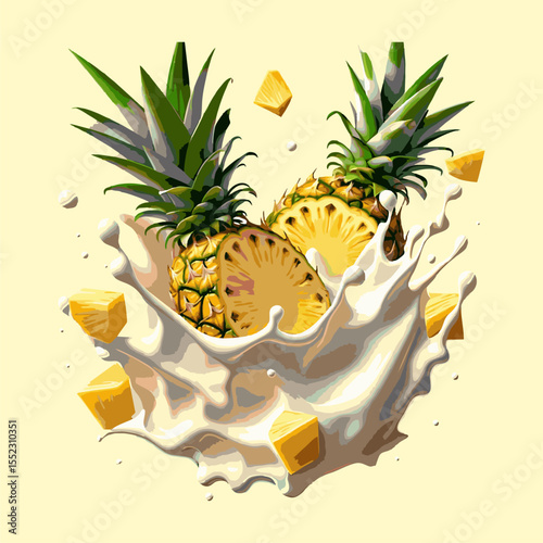 Pineapple Milk Mix