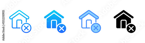 Remove Multi Style Icon Set