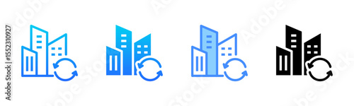 Recovery Multi Style Icon Set