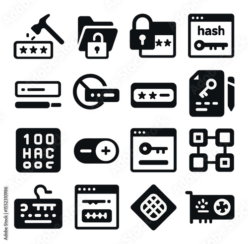 Surveillance and tracing tech icons in minimalistic line art : IP trace route map, keystroke monitor feed, webcam hijack icon, geo-IP tag bubble, drone surveillance feed, public webcam viewer,
