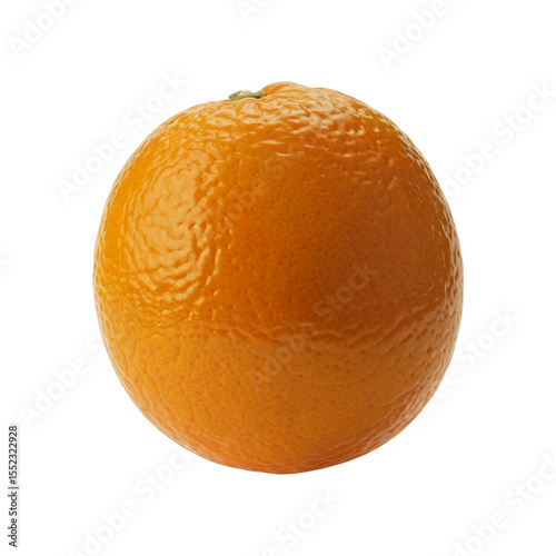orange fruit isolated on white background, orange fruit with clean white backdrop, orange fruit cutout for design use
