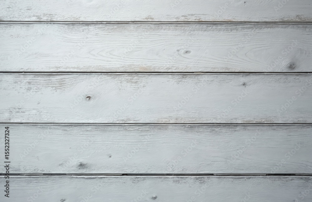 Obraz premium Grey wooden wall background. Rustic wood texture. Painted planks. Natural wood surface pattern. Horizontal boards, weathered design. Suitable for background, backdrop, interior design, decor
