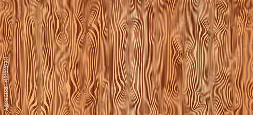 Seamless vector wood texture with natural wavy grain lines in warm brown colors. Perfect for backgrounds, product mockups, packaging, crafts, and rustic or organic design projects.