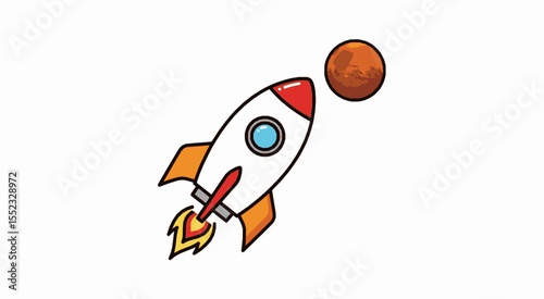  Space Exploration Illustration