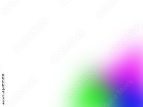 Abstract colorful wavy lines on a black background, modern graphic design element