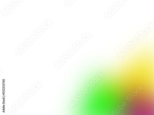 Abstract gradient design featuring vibrant green, yellow, and black colors with smooth curves