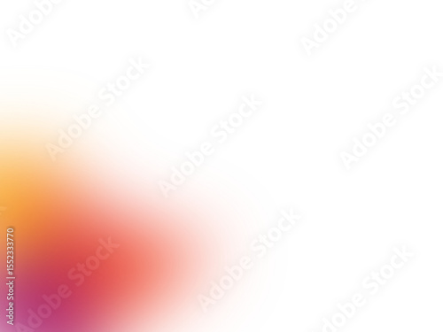 Abstract gradient fluid shape design with vibrant colors on a black background