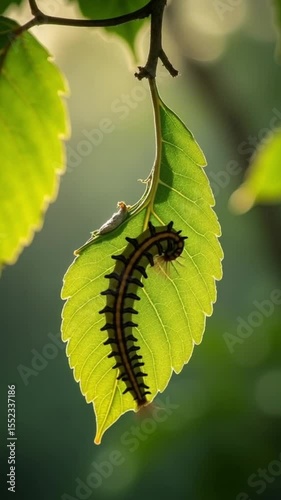 The Leaf That Feeds a Future Wing
