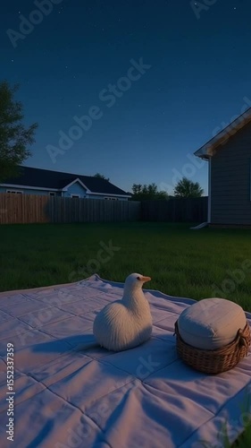 The Backyard That Holds the Sky
