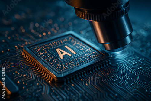 AI Chip Under Microscope